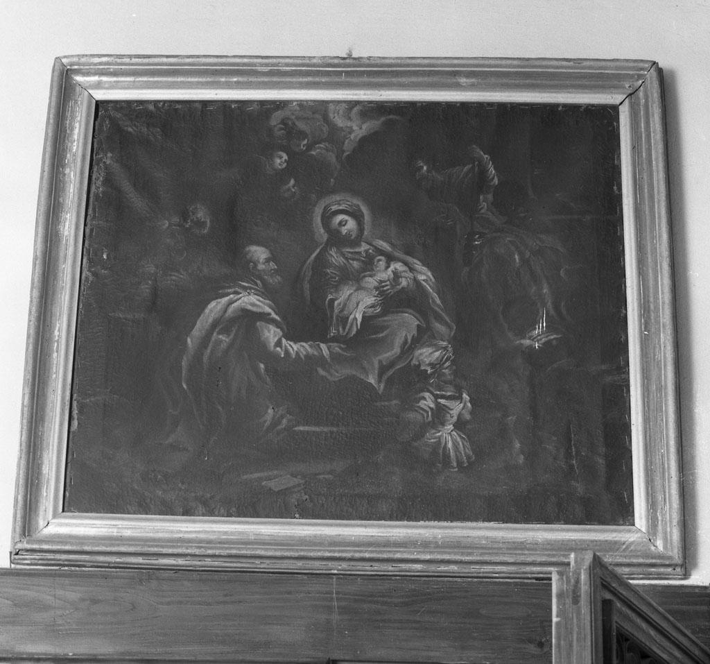 adorazione dei Re Magi (dipinto) - ambito toscano (sec. XVII)