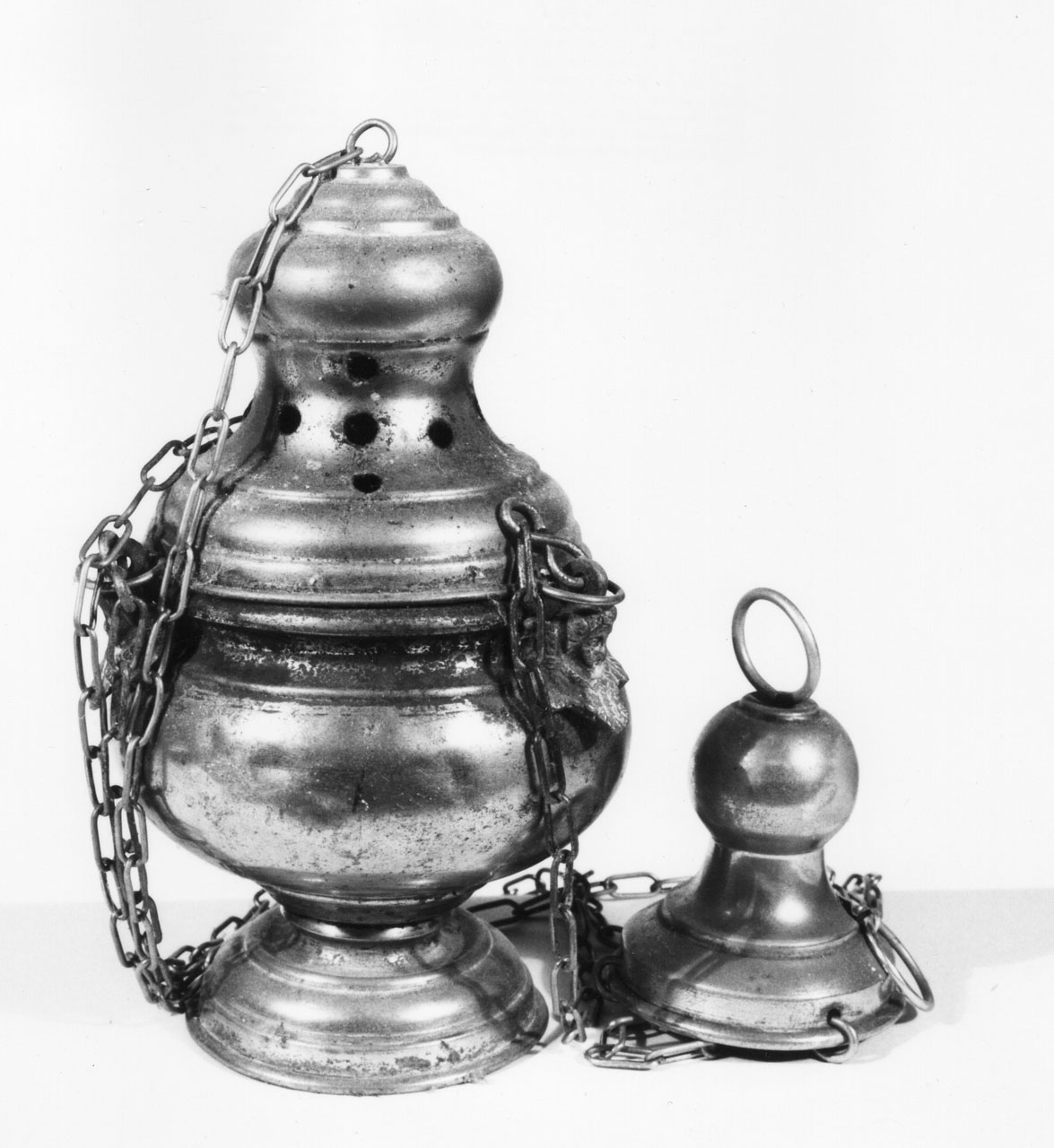 turibolo, opera isolata - bottega toscana (fine/inizio secc. XVII/ XVIII)