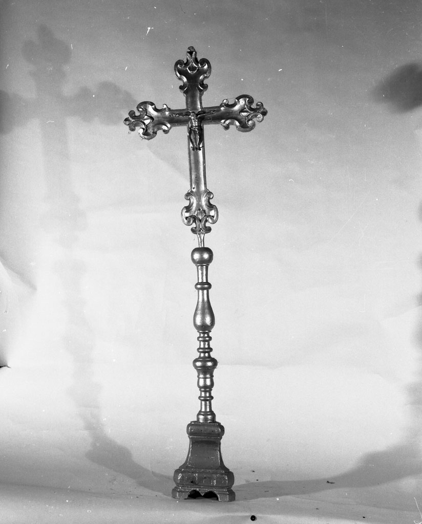 croce processionale - bottega toscana (fine sec. XVIII)