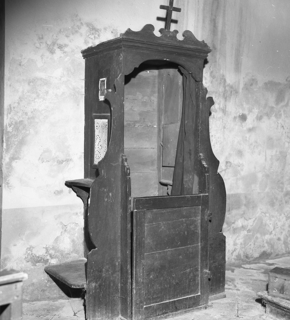 confessionale - bottega toscana (fine sec. XVIII)