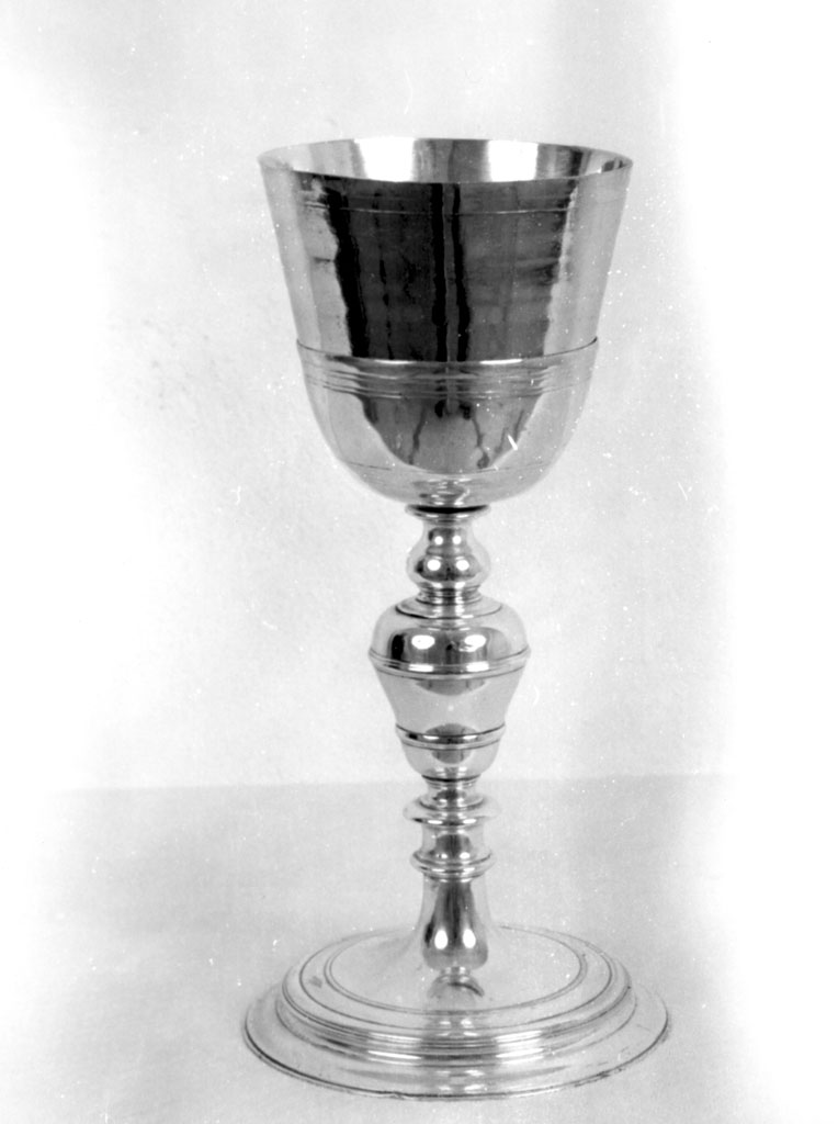 calice, opera isolata - manifattura toscana (fine/inizio secc. XVII/ XVIII)