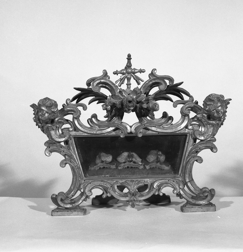 reliquiario - bottega toscana (sec. XVIII)