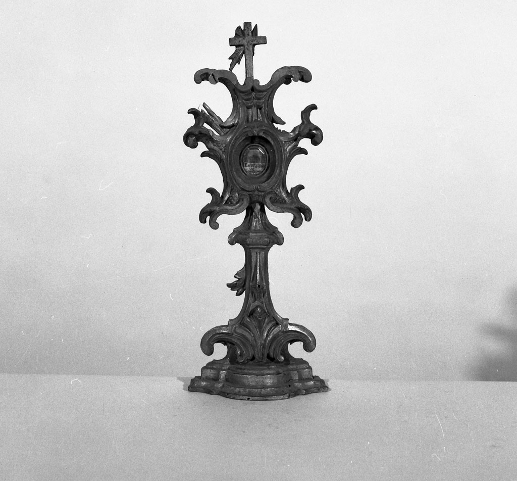reliquiario-ostensorio - bottega toscana (sec. XVIII)