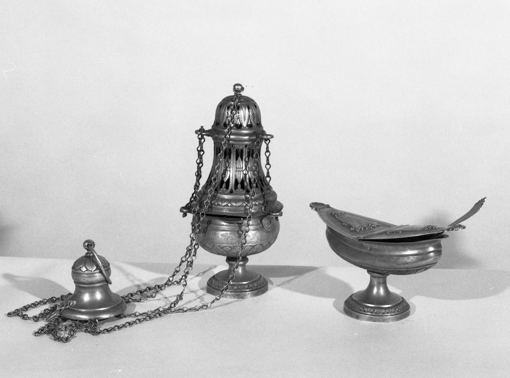 ostensorio, serie - bottega toscana (fine sec. XVIII)