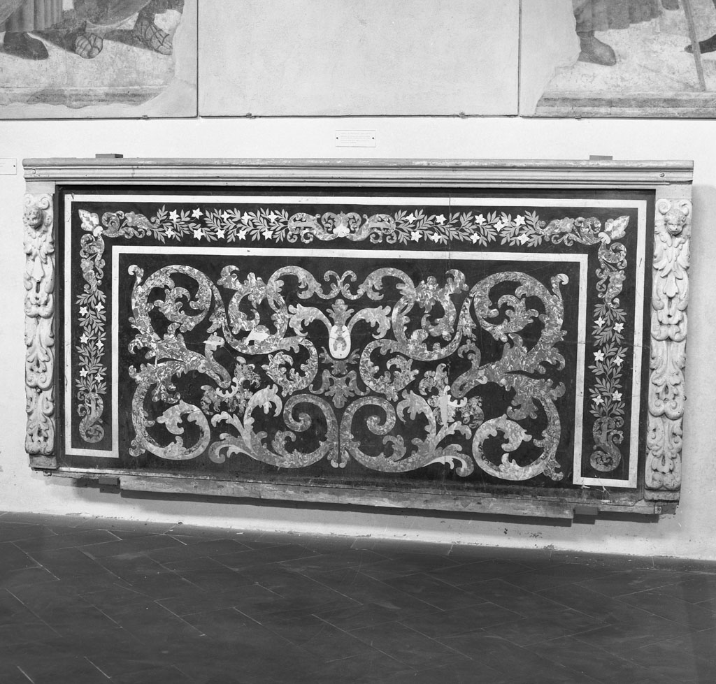 paliotto - manifattura toscana (fine sec. XVII)