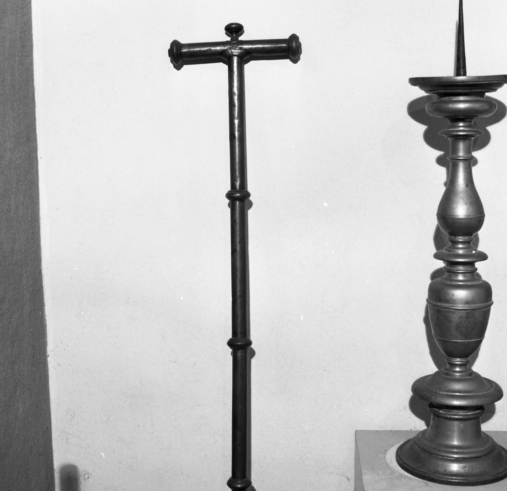 mazza processionale, serie - manifattura toscana (fine/inizio secc. XVIII/ XIX)