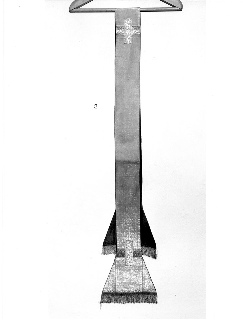 stola, opera isolata - manifattura toscana (prima metà sec. XIX)