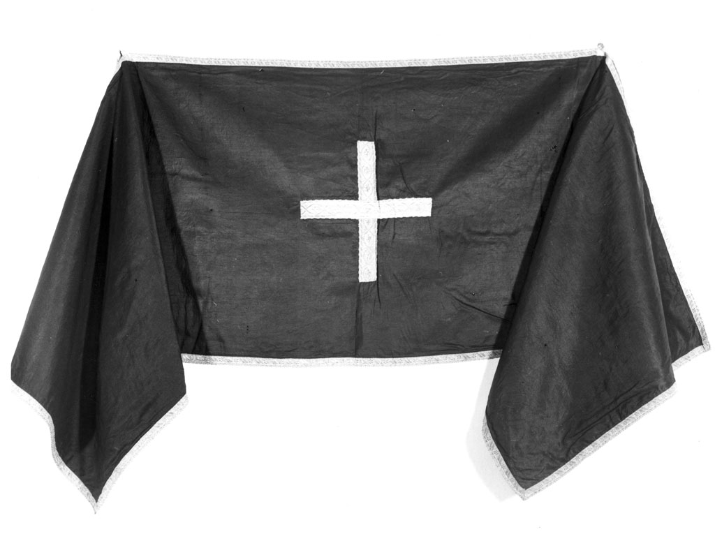 velo omerale, opera isolata - manifattura toscana (sec. XIX)