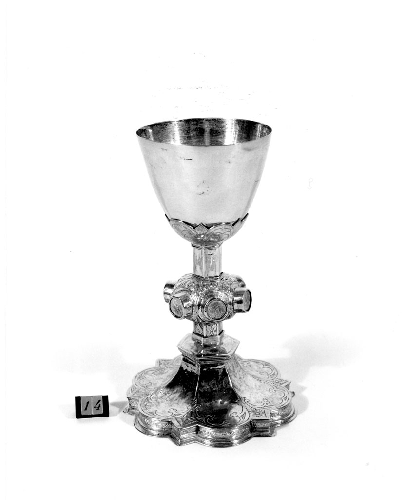 calice, opera isolata - produzione toscana (sec. XVII)