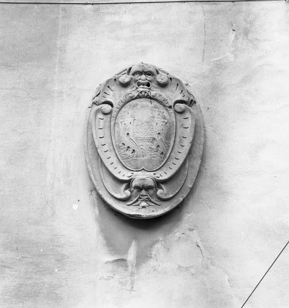 stemma comunale (rilievo) - bottega toscana (seconda metà sec. XVI)