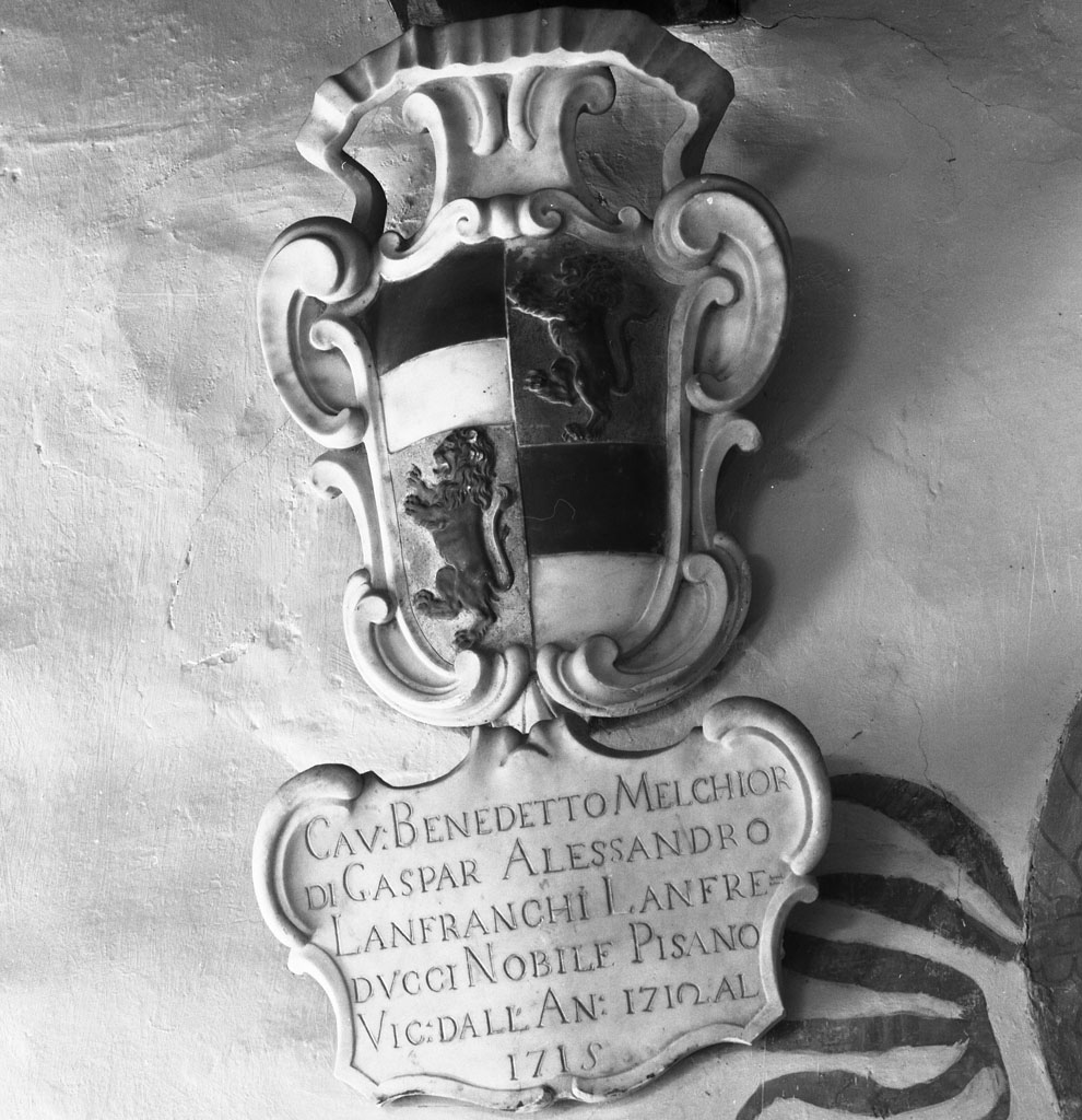 stemma comunale (rilievo) - bottega toscana (sec. XVIII)