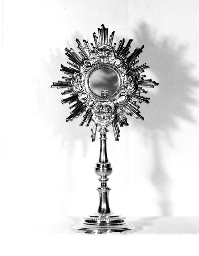 reliquiario-ostensorio, opera isolata - manifattura toscana (sec. XVII)