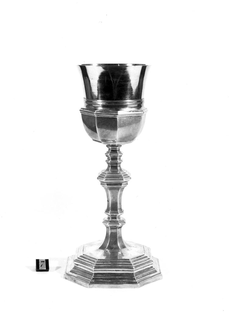 calice, opera isolata - manifattura toscana (sec. XIX)