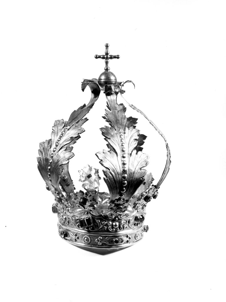 corona, opera isolata - manifattura toscana (sec. XIX)
