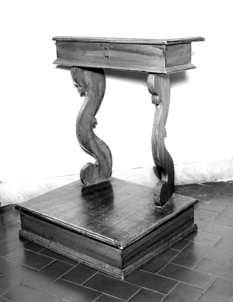 inginocchiatoio, serie - manifattura toscana (sec. XIX)