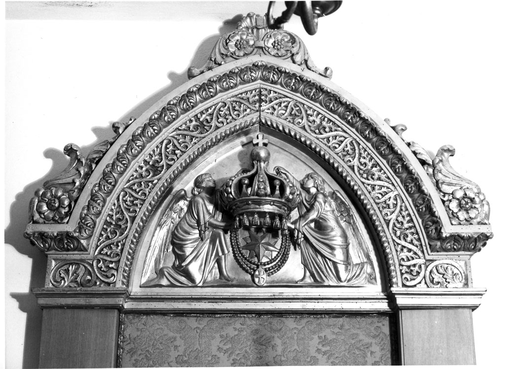 cimasa, opera isolata - manifattura toscana (sec. XVIII)