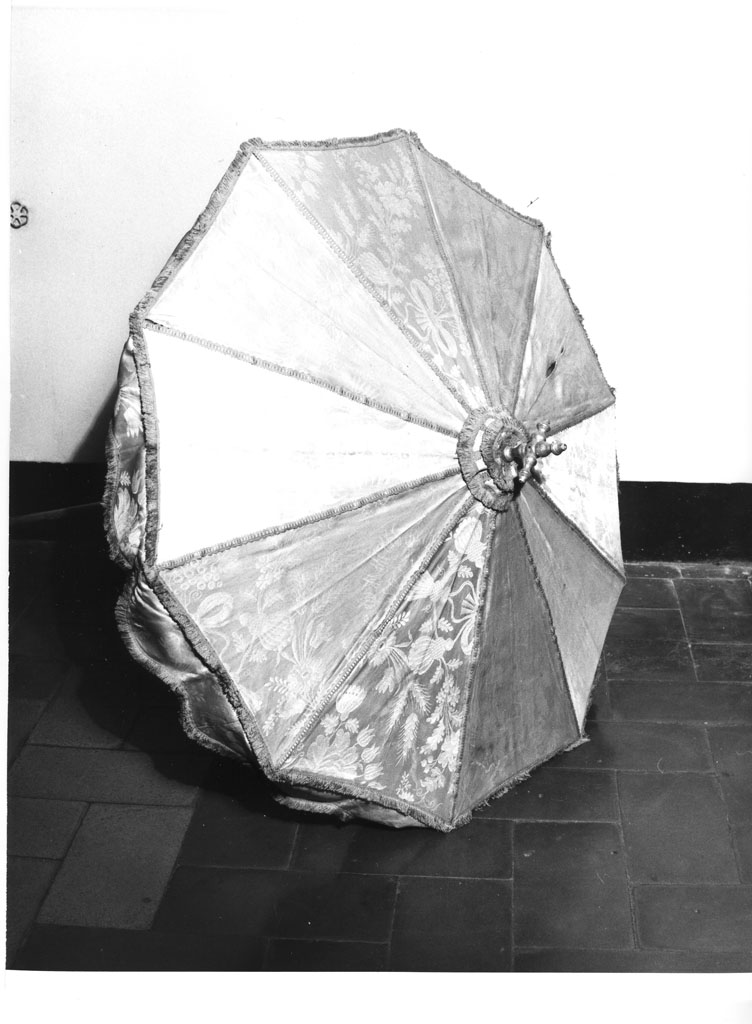 ombrellino processionale, opera isolata - manifattura italiana (sec. XIX)