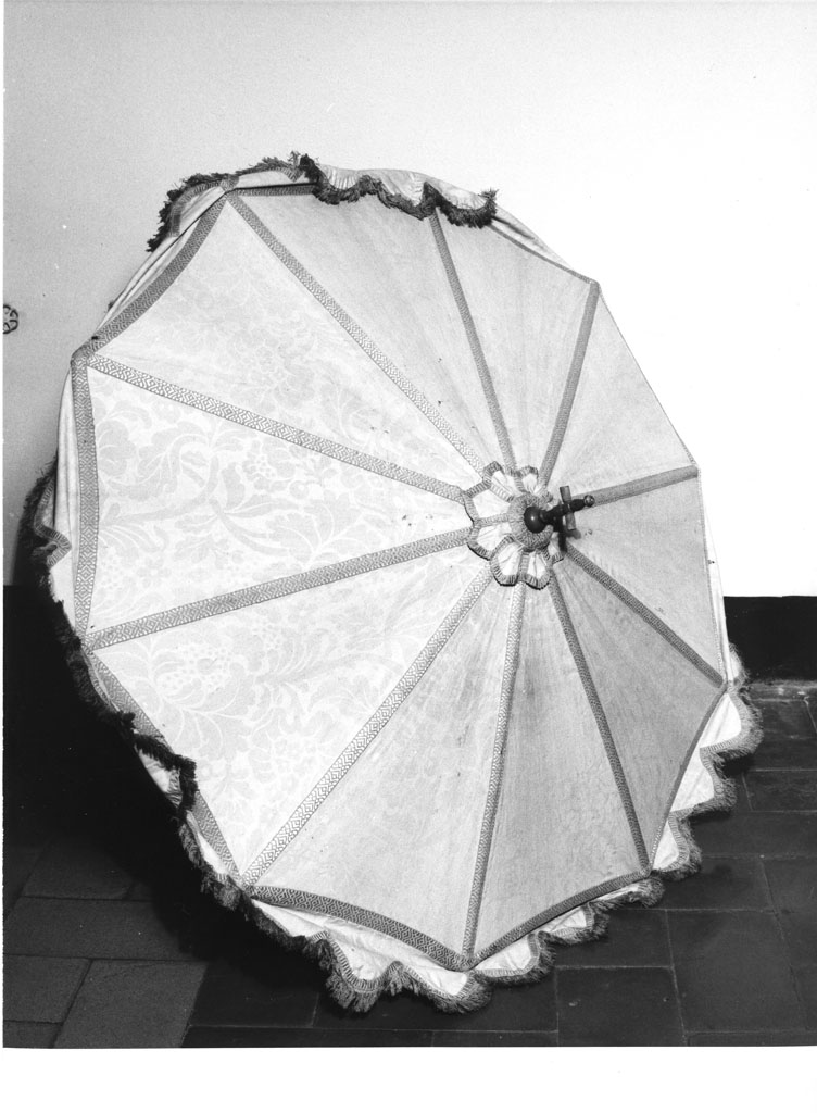 ombrellino processionale, opera isolata - manifattura italiana (sec. XIX)