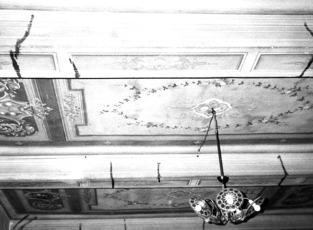 soffitto dipinto, complesso decorativo - ambito toscano (fine sec. XIX)