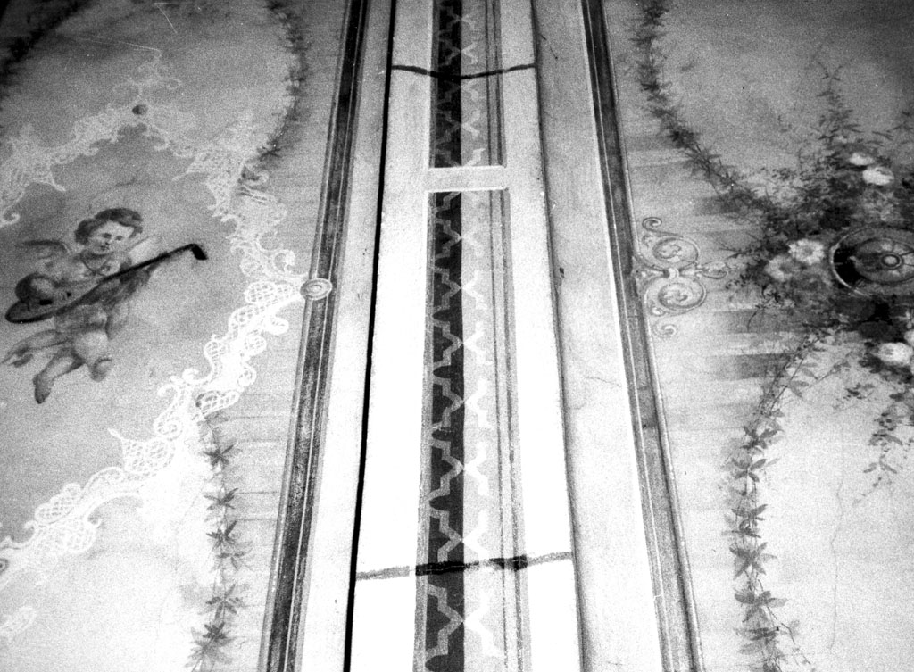 soffitto dipinto, complesso decorativo - ambito toscano (fine sec. XIX)