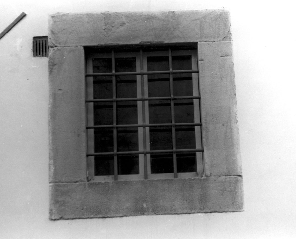 mostra di finestra, serie - bottega toscana (fine/inizio secc. XVI/ XVII)