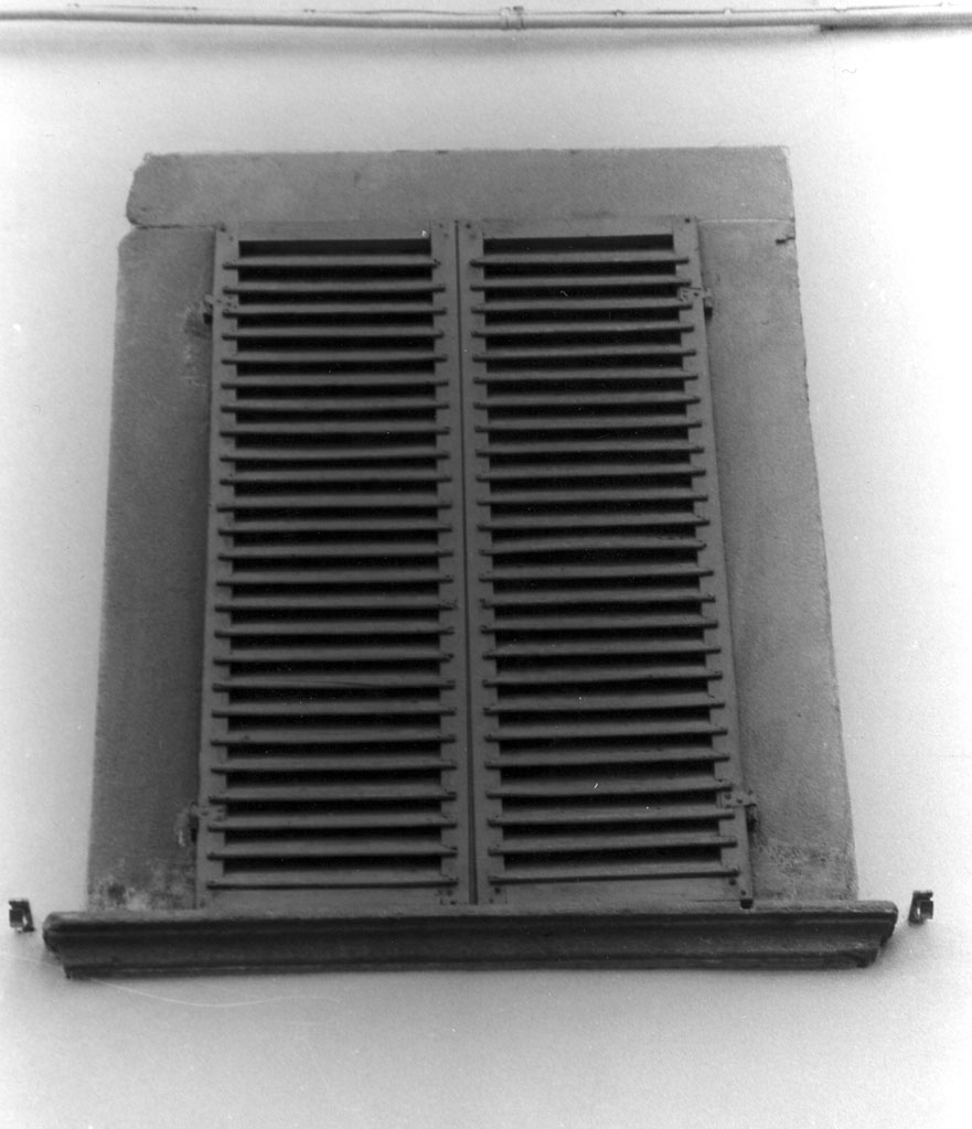 mostra di finestra, serie - bottega toscana (sec. XIX)