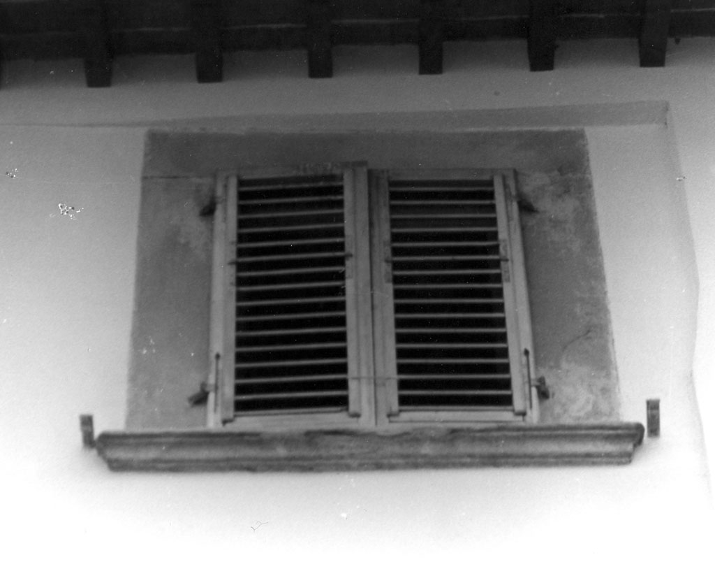 mostra di finestra, serie - bottega toscana (sec. XIX)