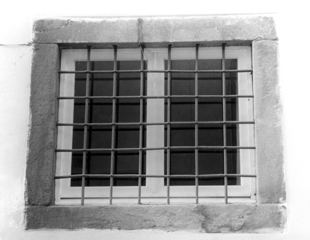 mostra di finestra - bottega toscana (fine/inizio secc. XVII/ XVIII)