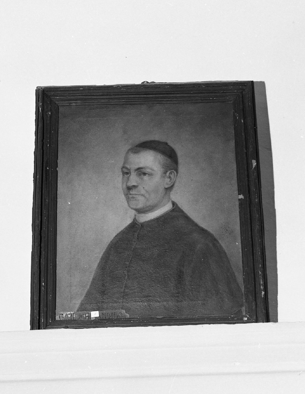 proposto Candido Gatteschi (dipinto, opera isolata) - ambito toscano (sec. XIX)