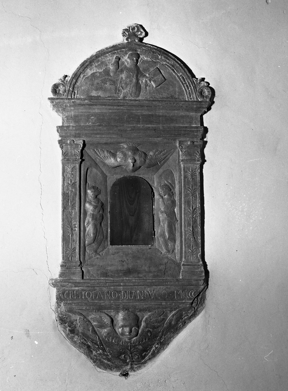 tabernacolo, opera isolata di Cristofano de Landuco (attribuito) (sec. XV)