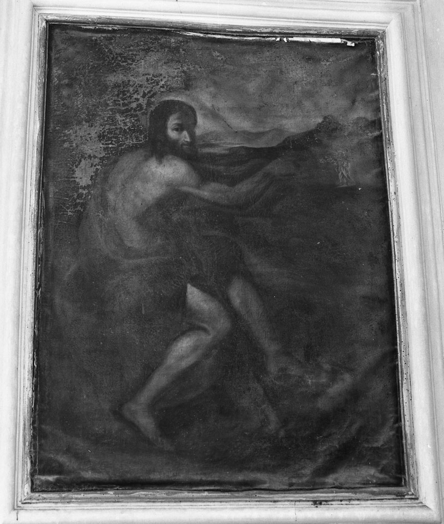 San Giovanni Battista nel deserto (dipinto) - ambito toscano (prima metà sec. XVIII)