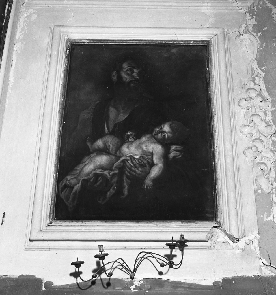 San Giuseppe e Gesù Bambino (dipinto) - ambito toscano (prima metà sec. XVIII)