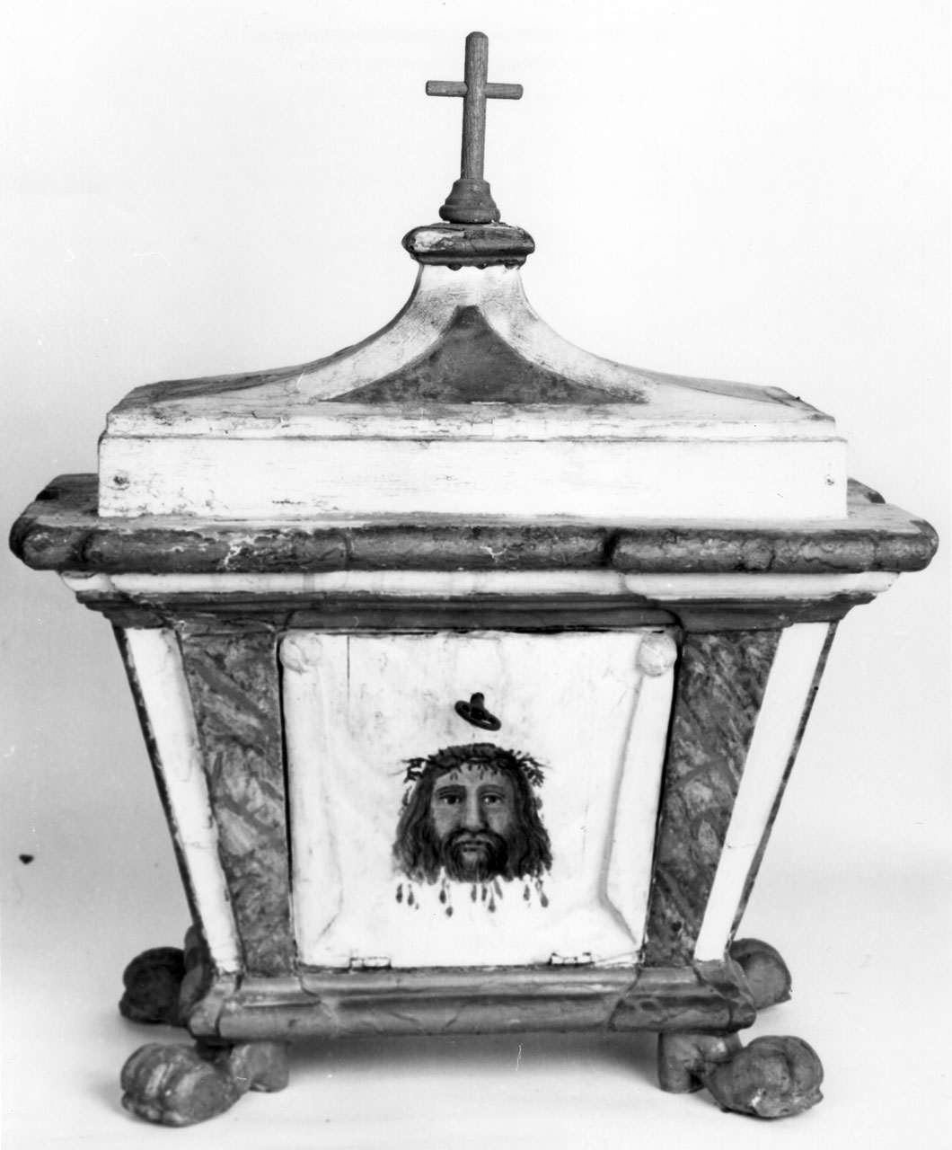 repositorio, opera isolata - bottega toscana (seconda metà sec. XVIII)