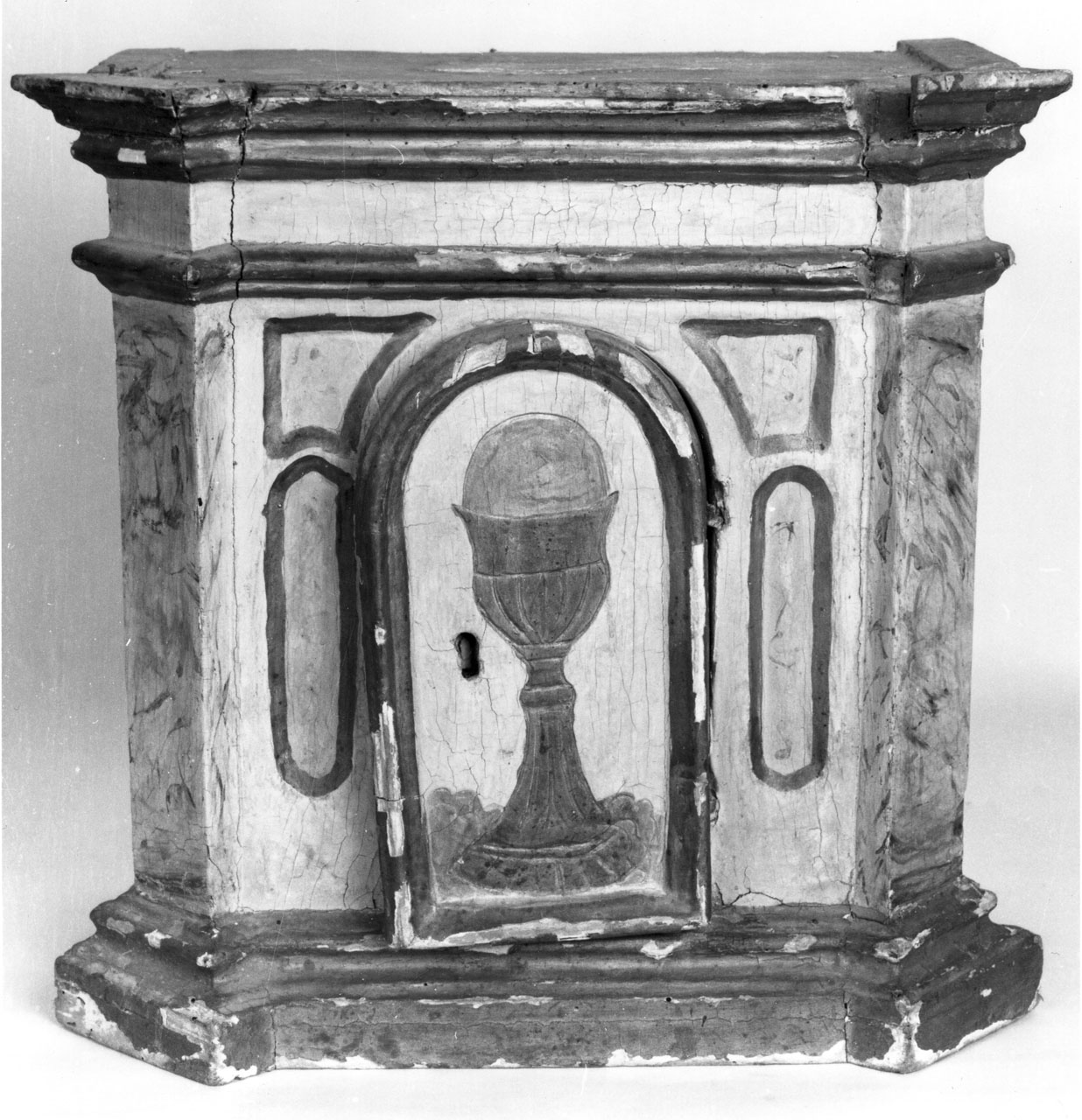 ciborio, opera isolata - bottega toscana (prima metà sec. XIX)