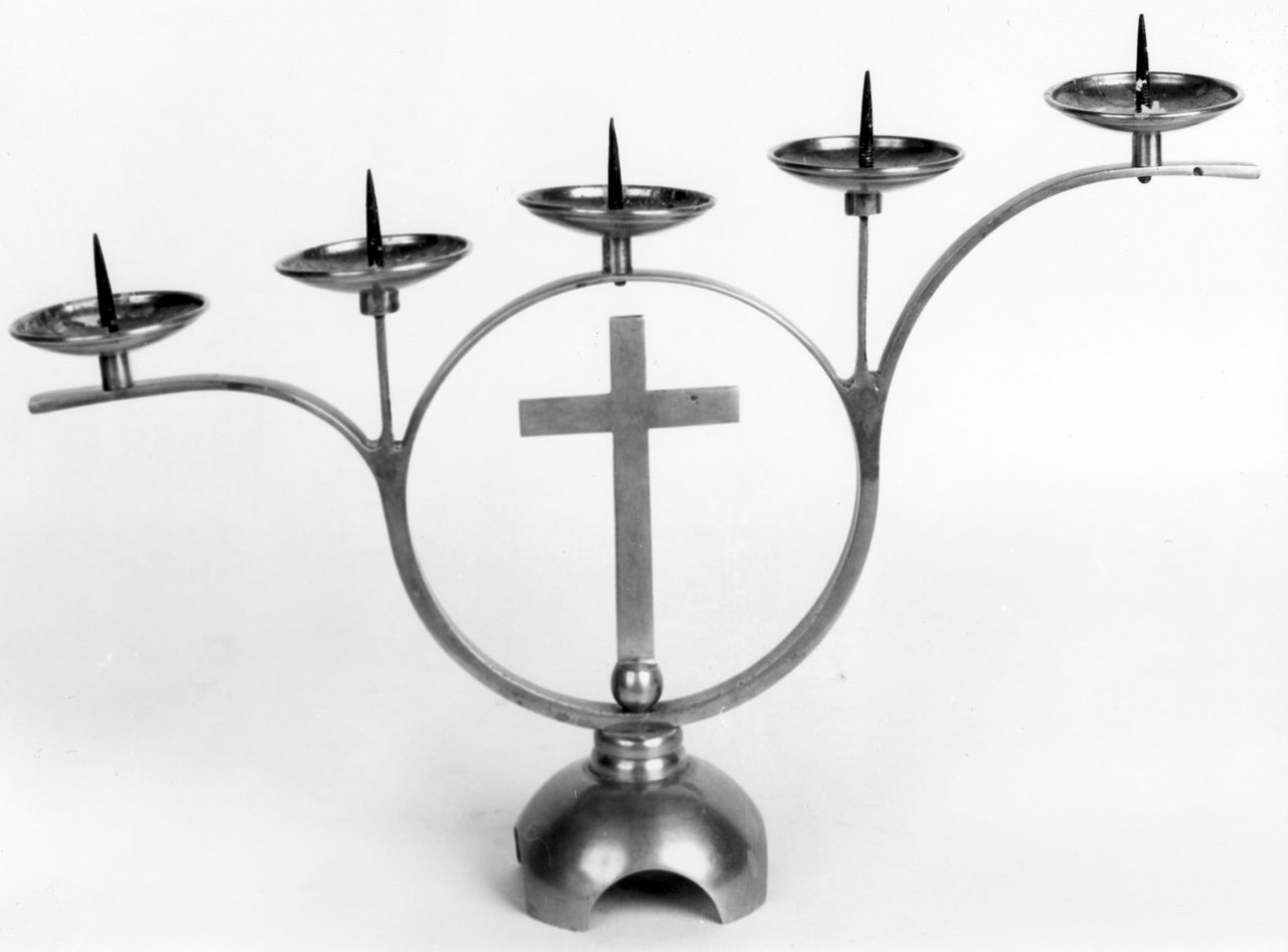 candeliere, coppia - bottega toscana (inizio sec. XX)