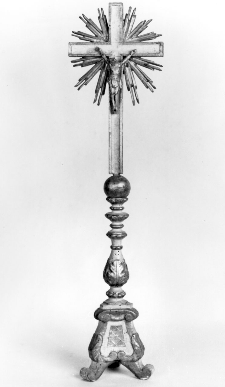 croce, insieme - bottega toscana (seconda metà sec. XVIII)