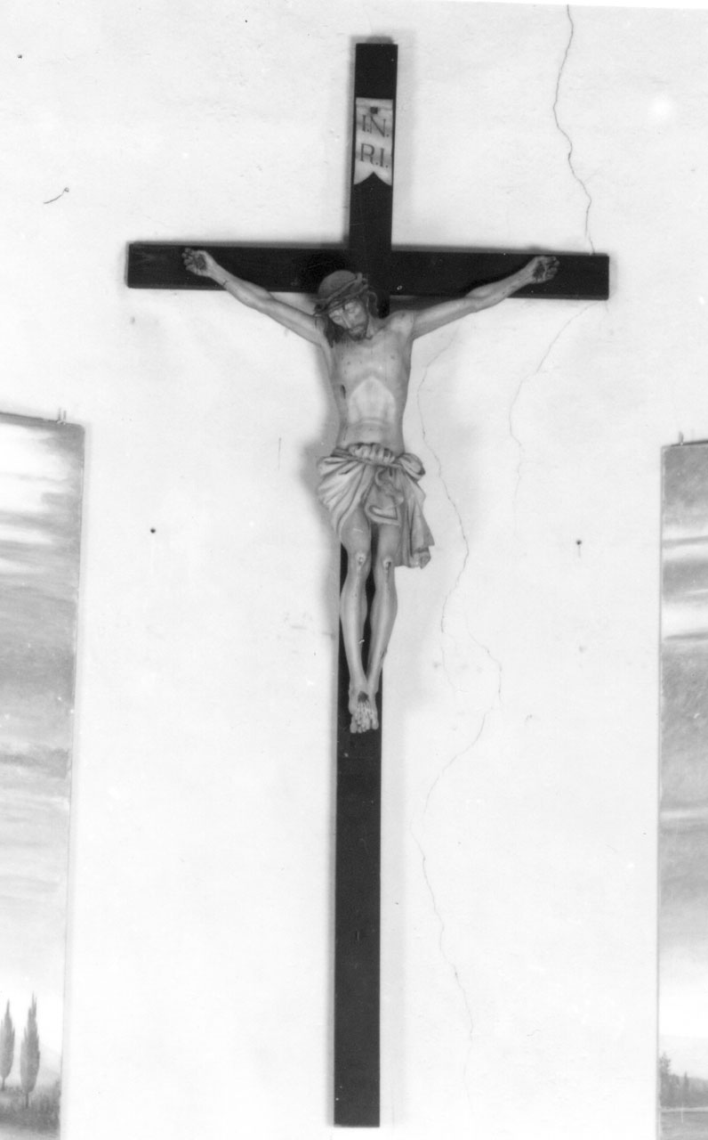 crocifisso, opera isolata - bottega toscana (fine sec. XIX)