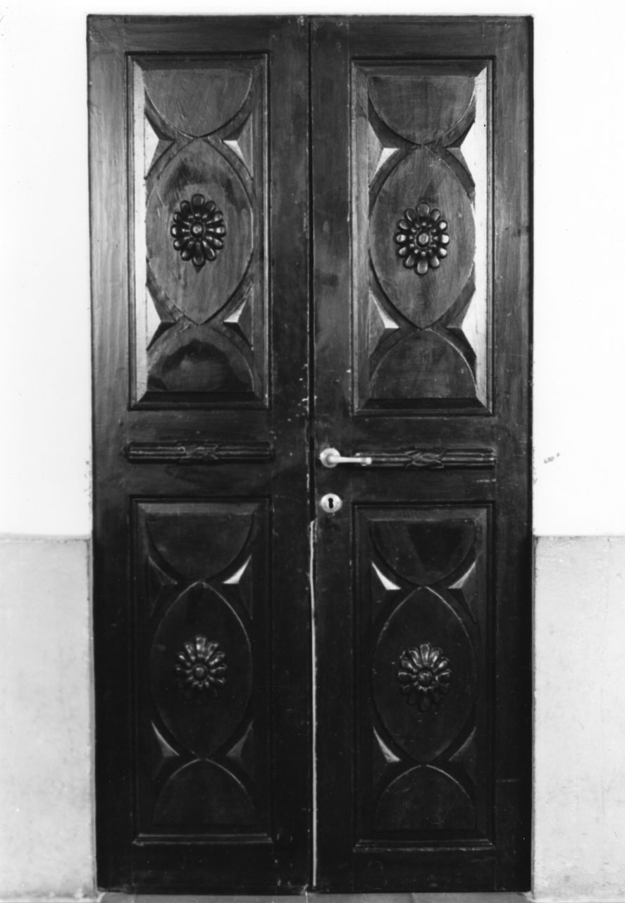 porta - a due battenti, opera isolata - bottega toscana (seconda metà sec. XIX)