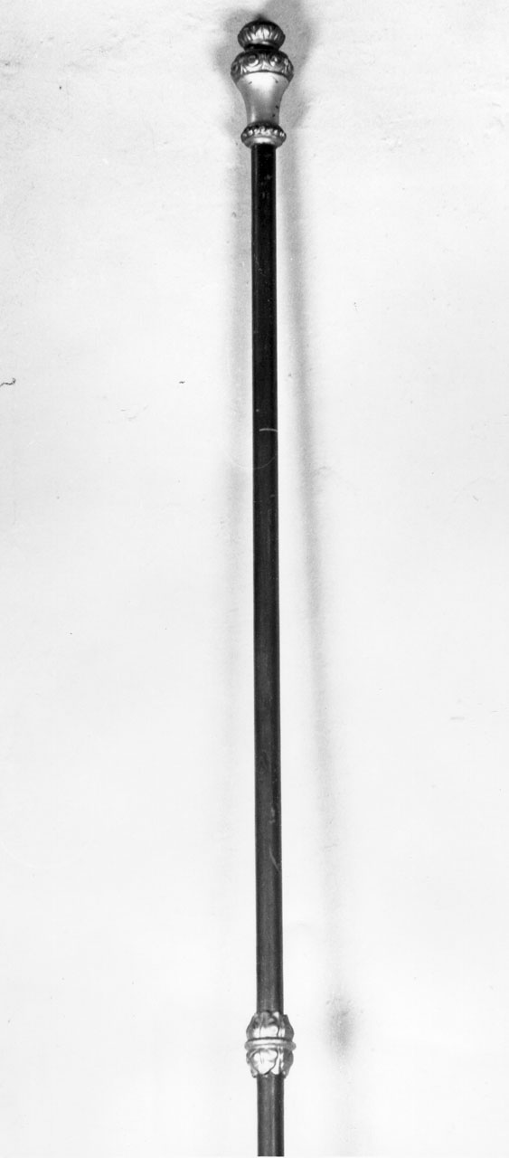 mazza da cerimonia, opera isolata - bottega toscana (inizio sec. XIX)