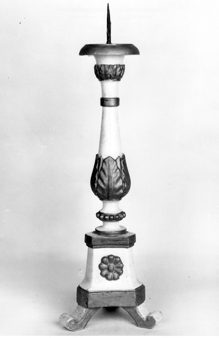 candeliere, serie - bottega toscana (fine sec. XVIII)