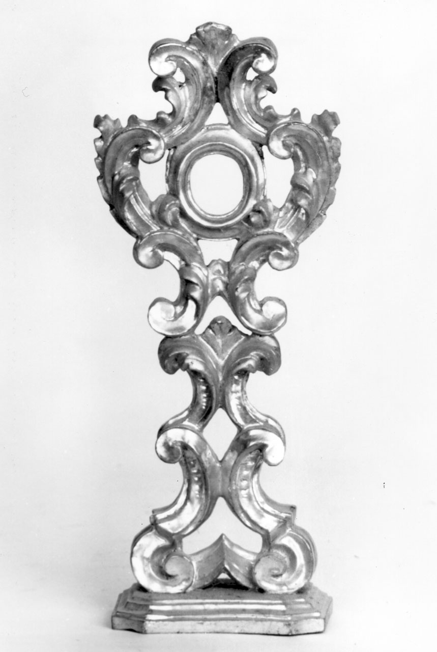 reliquiario - a ostensorio, opera isolata - bottega toscana (inizio sec. XIX)