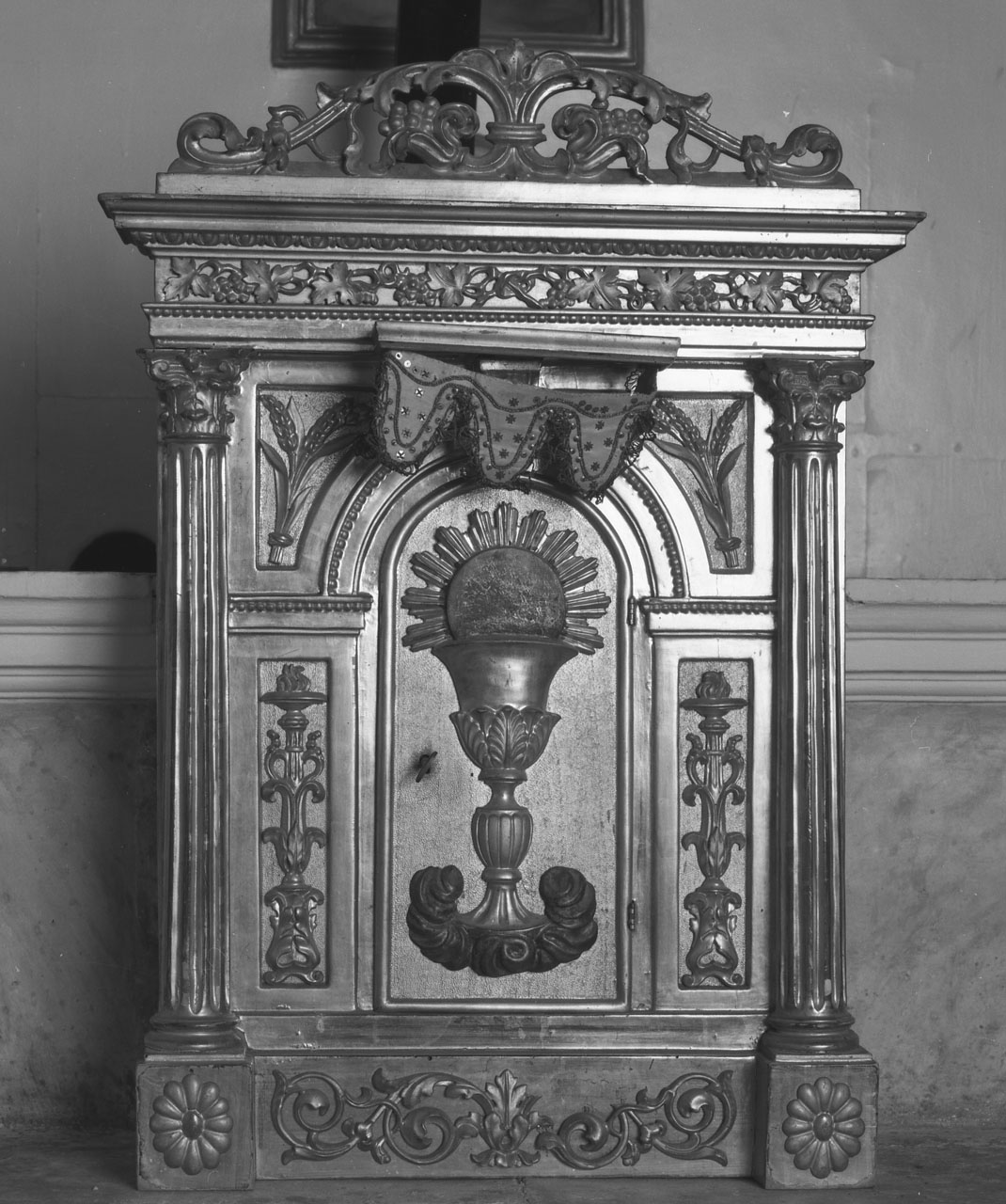 tabernacolo, opera isolata - bottega toscana (sec. XIX)