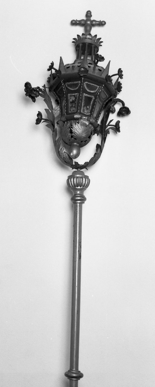 lanterna processionale, serie - bottega toscana (seconda metà sec. XVIII)