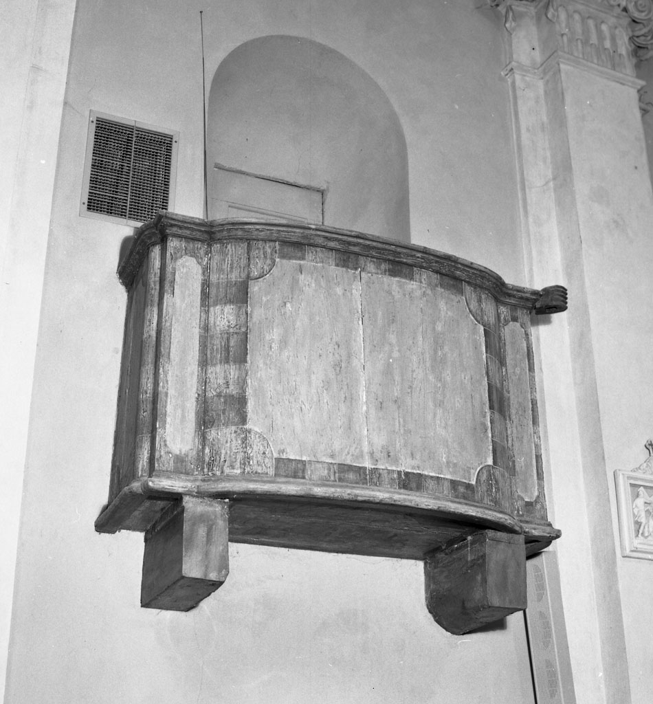 pulpito - bottega toscana (metà sec. XVIII)