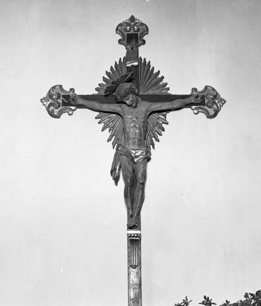 crocifisso - bottega toscana (metà sec. XVIII)