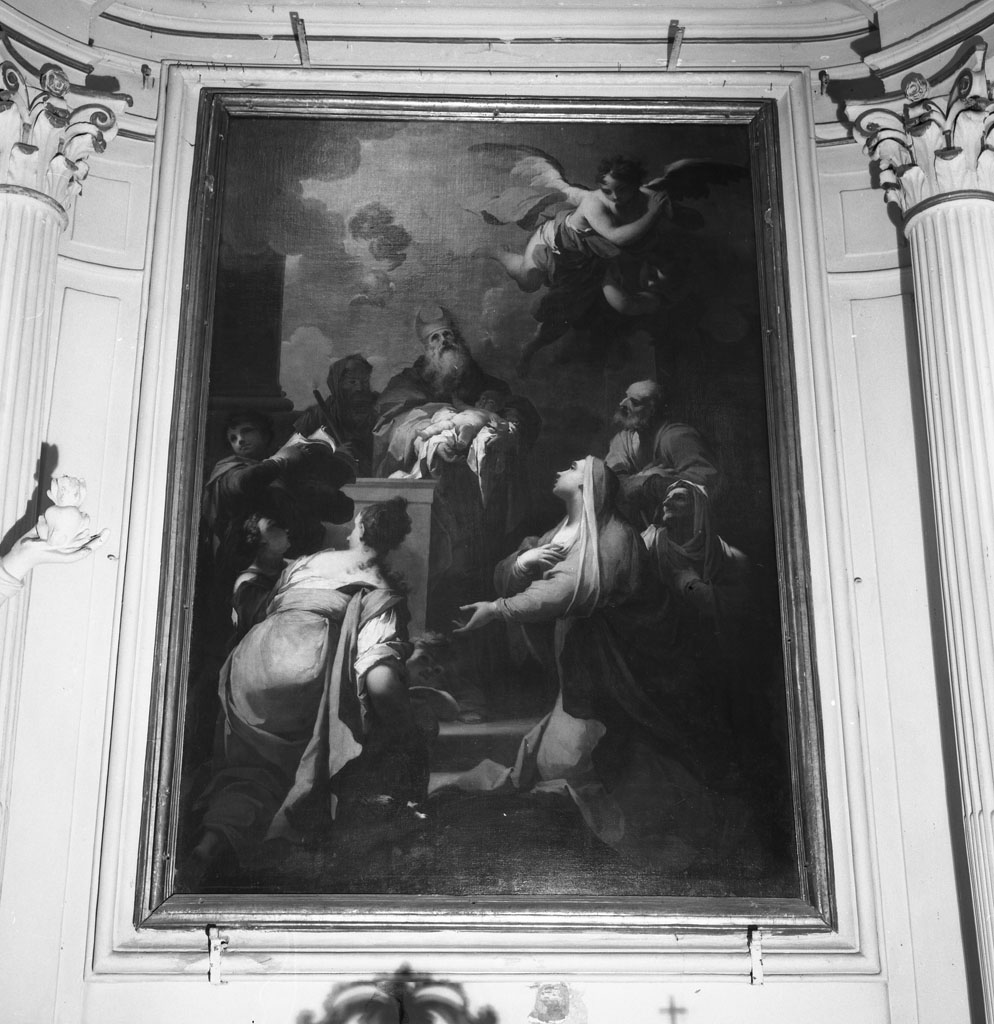 presentazione di Gesù al tempio (dipinto) di Sagrestani Giovanni Camillo (sec. XVIII)