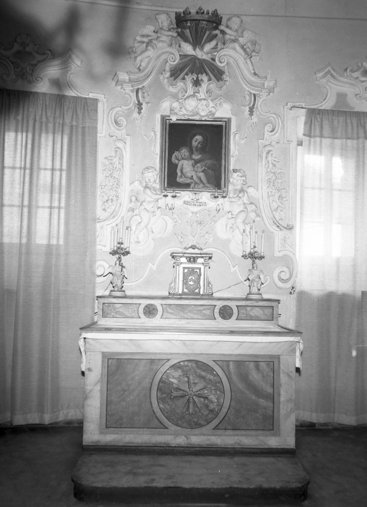 altare - bottega italiana (inizio sec. XVIII)