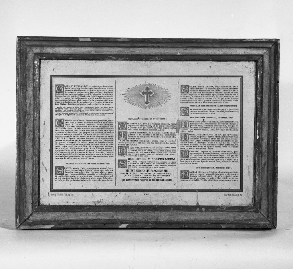 cartagloria, serie - bottega toscana (inizio sec. XIX)