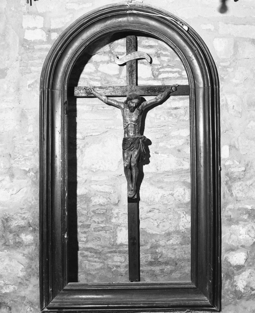 crocifisso, opera isolata - bottega umbra (inizio sec. XVIII)