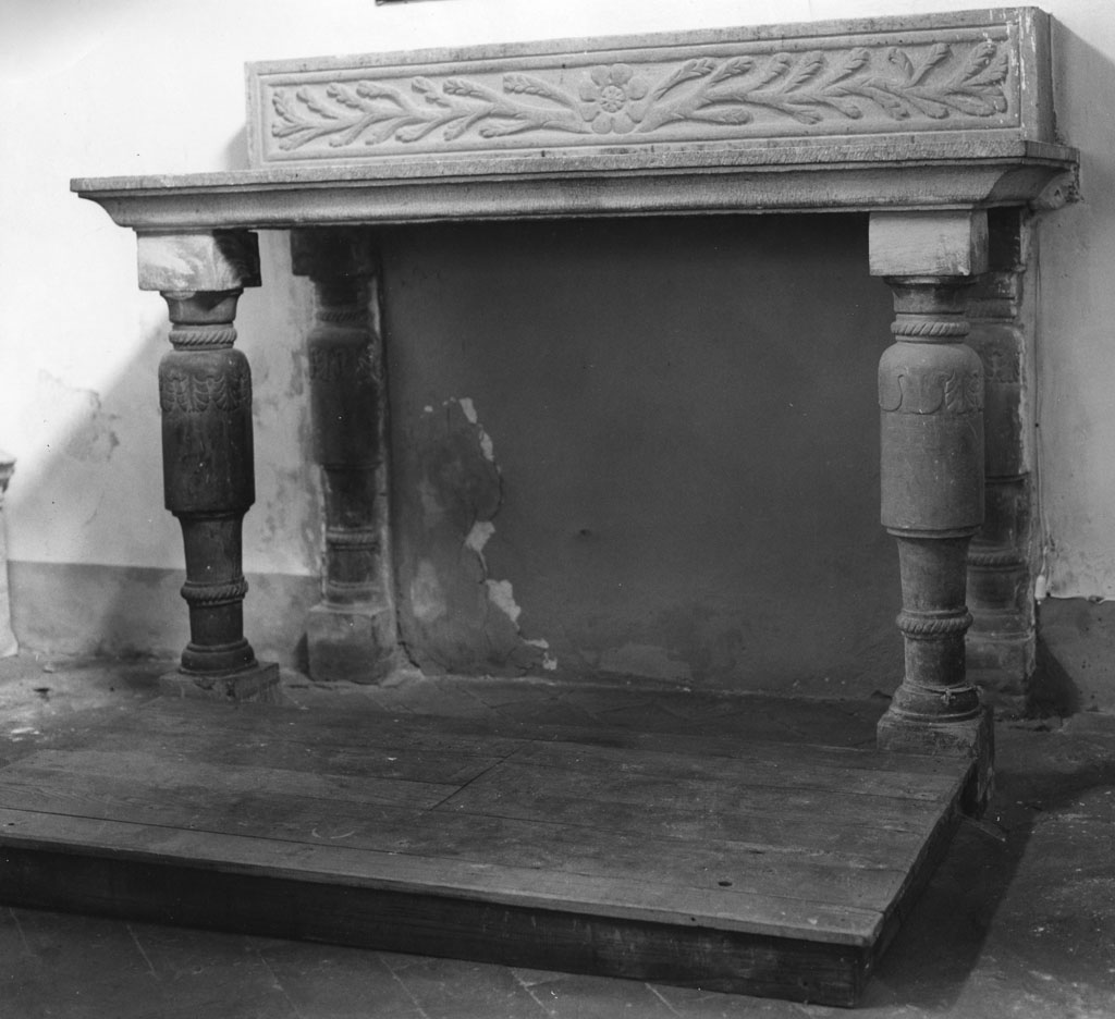 altare - bottega aretina (fine sec. XVIII)